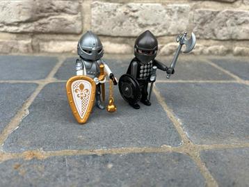 Playmobil Chevalier noir et argenté 6847, Enlèvement, Utilisé, Ensemble complet