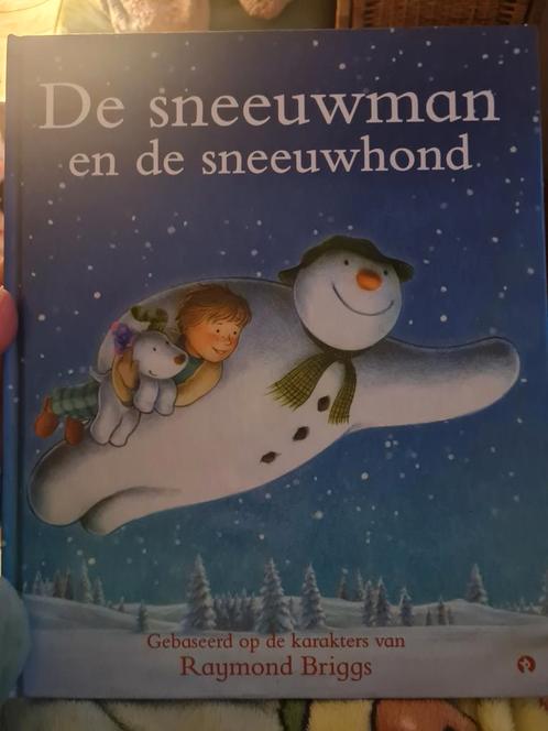 Joanna Harrison - De sneeuwman en de sneeuwhond, Boeken, Kinderboeken | Jeugd | onder 10 jaar, Zo goed als nieuw, Ophalen