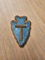 US WW2 36th Infantry division patch OD border whiteback, Ophalen of Verzenden