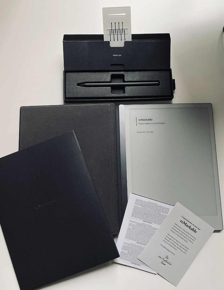 reMarkable 2 – bijna niet gebruikt, Computers en Software, Tekentablets, Zo goed als nieuw, Draadloos, Ophalen of Verzenden