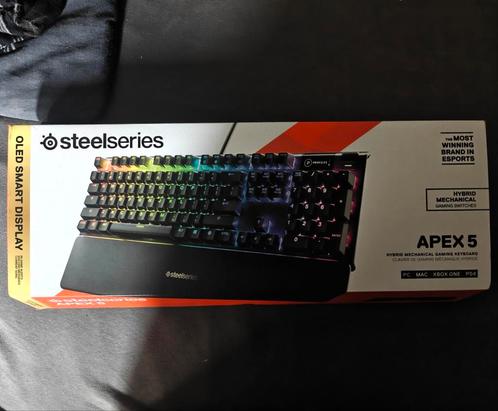 Steelseries Apex 5, Computers en Software, Toetsenborden, Zo goed als nieuw, Bedraad, Ophalen