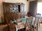 Massief eiken salon, Ophalen