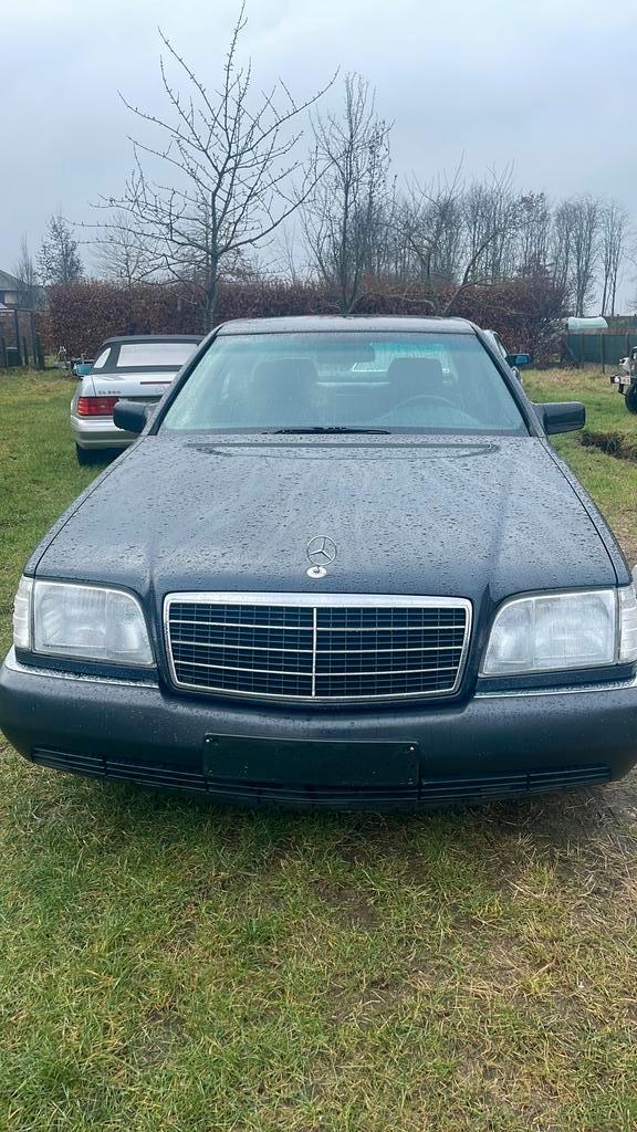 mercedes 300se, Auto's, Mercedes-Benz, Particulier, Open dak, Benzine, Automaat, Zwart, Zwart, Leder, Ophalen