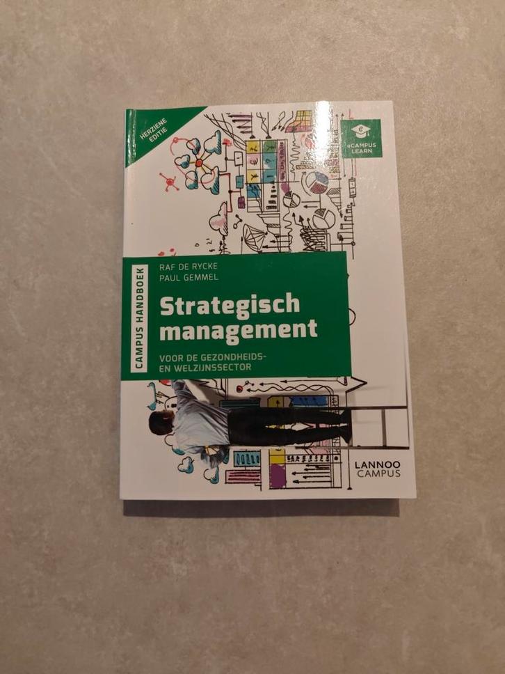 Handboek Strategisch management voor de gezondheids- en welz, Boeken, Gezondheid, Dieet en Voeding, Zo goed als nieuw, Ophalen of Verzenden