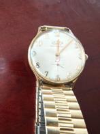 horloge dogma 23, Handtassen en Accessoires, Horloges | Heren, Polshorloge, Zo goed als nieuw, Goud, Goud