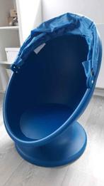 Draaistoel, Huis en Inrichting, Stoelen, Ophalen, Kunststof, Gebruikt, Blauw