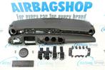 Airbag set Dashboard bruine stiksels Mercedes A klasse W177, Utilisé, Enlèvement ou Envoi