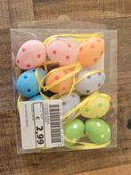 12 gekleurde paaseitjes, Diversen, Pasen, Ophalen of Verzenden, Zo goed als nieuw