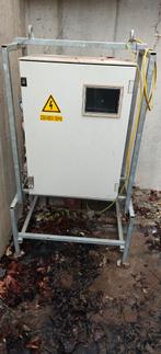 Werfkast inclusief 2 aardingspinnen, Ophalen