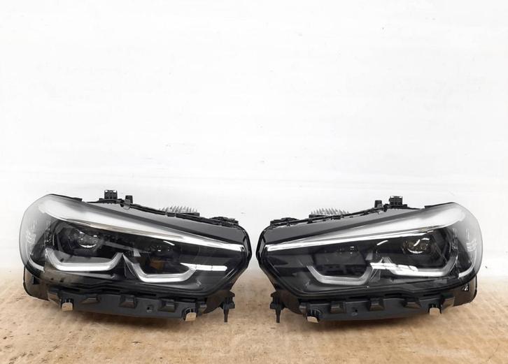 Set koplampen voorzijde links en rechts BMW X5 G05 X6 G06 US, Auto-onderdelen, Verlichting, BMW, Gebruikt, Ophalen of Verzenden