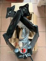 Dual monitor arm met gas veren + stang van Duronic, Computers en Software, Monitoren, Ophalen, Gebruikt