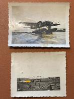 Twee originele foto's Duitse vliegtuigen, Ophalen of Verzenden