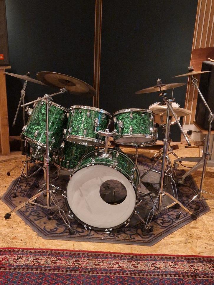 sonorus vintage drumstel, Muziek en Instrumenten, Drumstellen en Slagwerk, Zo goed als nieuw, Overige merken, Ophalen