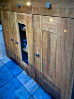 Taeken eetkamer met toebehoren,zonder schotel op de tafel, Ophalen, Gebruikt, Teakhout