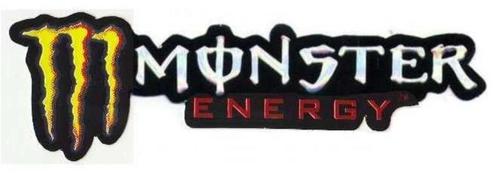 Monster Energy metallic sticker #7, Motoren, Accessoires | Stickers, Verzenden