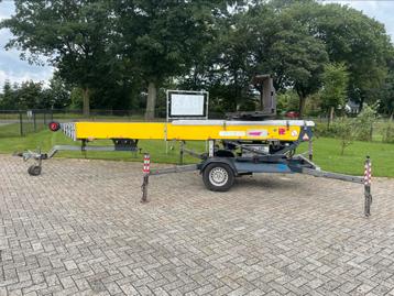 Paus 31 meter ladderlift verhuislift dakwerken pannenlift beschikbaar voor biedingen