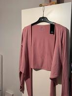 Roze sporttop met overslag (wrap top- yoga), Maat 42/44 (L), Nieuw, Ophalen of Verzenden, Roze