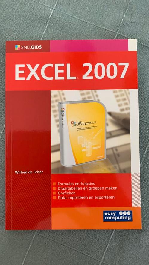 W. de Feiter - Snelgids Excel 2007, Livres, Informatique & Ordinateur, Enlèvement