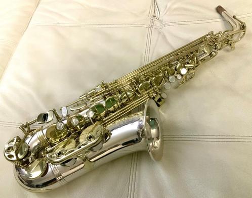 EXCEPTIONNEL sax alto serie 3 ARGENT MASSIF  etuis light, Muziek en Instrumenten, Blaasinstrumenten | Saxofoons, Zo goed als nieuw
