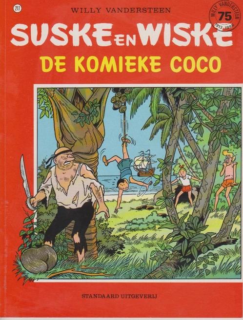 Strip Suske en Wiske nr.217 : "De komieke coco"., Livres, BD, Enlèvement ou Envoi