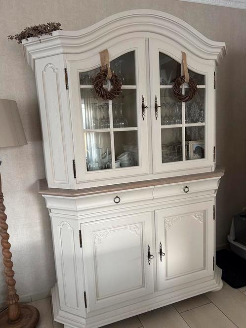 Massief Eiken eetkamer ( landelijk ), Huis en Inrichting, Complete eetkamers, Gebruikt, Ophalen