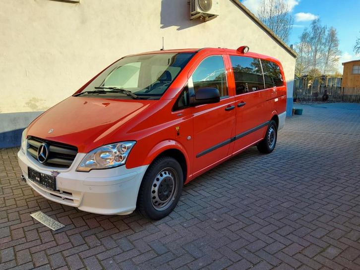 Mercedes Vito, ex. brandweer, commandowagen., Auto's, Mercedes-Benz, Particulier, Vito, ABS, Airbags, Airconditioning, Boordcomputer