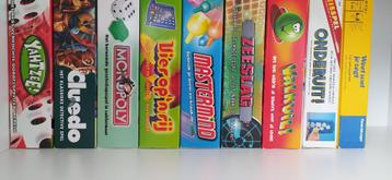 Pakket van leuke gezelschapsspellen / reisspellen beschikbaar voor biedingen