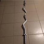 Curling bar +  30kg gewichten, Sport en Fitness, Ophalen