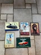 Plaque métal publicitaire Mercedes jaguar golf Bangkok, Collections, Utilisé, Panneau publicitaire