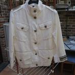 Jasje nieuw wit met strass front pockets Mason's mt 38 en 40, Maat 38/40 (M), Wit, Nieuw, Ophalen of Verzenden