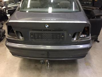 Achterklep BMW E46 Sedan Stahlgrau metallic 