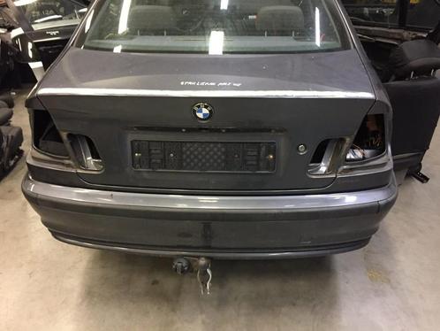Achterklep BMW E46 Sedan Stahlgrau metallic, Autos : Pièces & Accessoires, Carrosserie & Tôlerie, BMW, Utilisé, Enlèvement ou Envoi