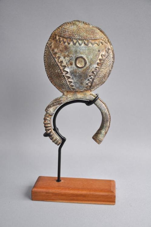 TOP ! Bracelet en bronze vd Gan, Burkina Faso, début du XXe, Antiquités & Art, Art | Art non-occidental, Enlèvement