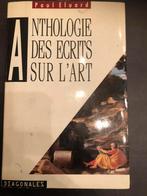 Paul Eluard anthologie des écrits sur l’art