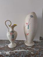 VINTAGE duo vazen, Maison & Meubles, Accessoires pour la Maison | Vases, Enlèvement, Utilisé, Moins de 50 cm, Autres couleurs