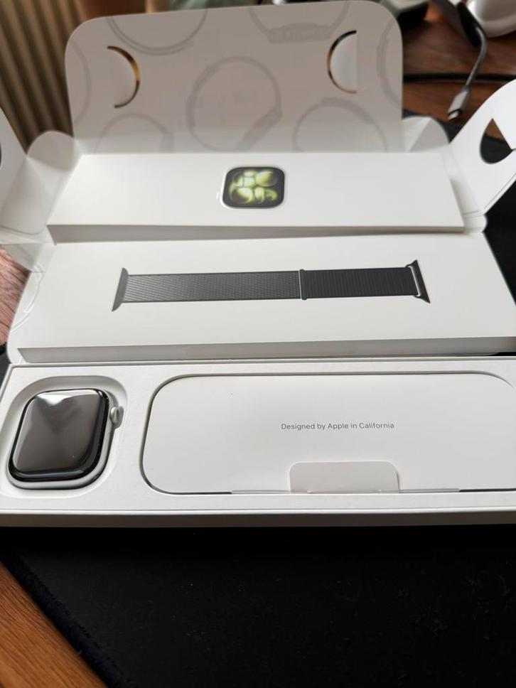 Apple Watch s11 Silver GPS + Cel 46mm, Handtassen en Accessoires, Smartwatches, Zo goed als nieuw, Zilver, GPS, Ophalen