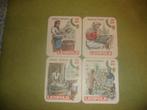4 oude bierviltjes Leopold Brussel - Bruxelles, Verzamelen, Ophalen of Verzenden, Zo goed als nieuw, Viltje(s), Overige merken