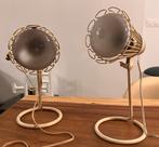 Paire de Lampes "Cocotte" Charlotte Perriand-Philips-Vintage, Ophalen of Verzenden, Gebruikt, Metaal, Vintage