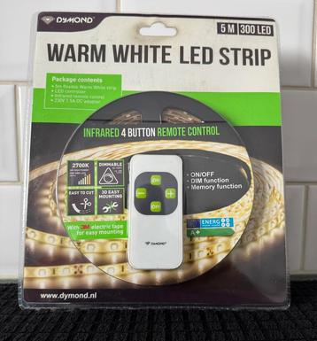 Led Strip Warm White 5M 300LEDS beschikbaar voor biedingen