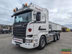 Scania R730 6x4 Highline Euro6 - V8 - Retarder - RVS Kist -, Auto's, Vrachtwagens, Automaat, Scania, Te koop, Electronic Stability Program (ESP)