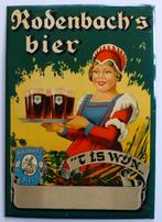 Brasserie Rodenbach : panneau d'affichage en métal, Enlèvement ou Envoi, Utilisé, Panneau, Plaque ou Plaquette publicitaire, Autres marques