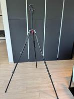 Manfrotto 055 met 498RC2 balhoofd, Audio, Tv en Foto, Fotografie | Statieven en Balhoofden, Ophalen, Gebruikt, 175 cm of meer