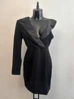 Nieuwe originele zwarte asymmetrische jurk, Ophalen of Verzenden, Nieuw, Zwart