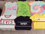 Te koop 7 T-shirts maat S/XS 146/152, Kinderen en Baby's, Kinderkleding | Maat 146, Meisje, Ophalen of Verzenden, Zo goed als nieuw