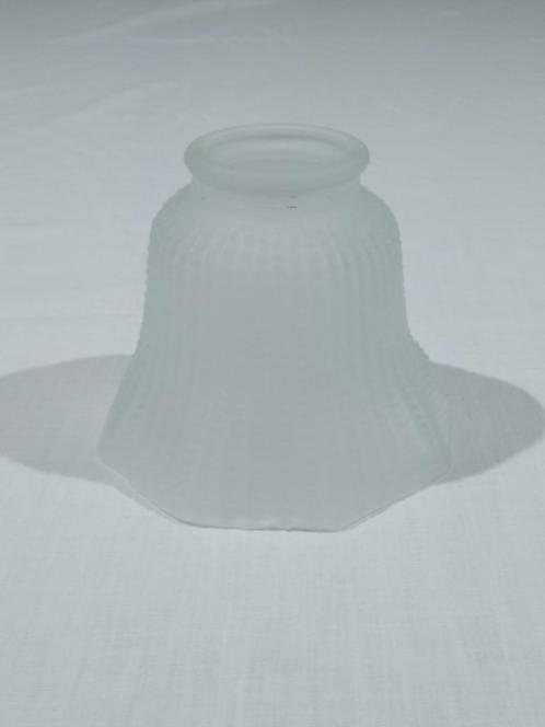 Tulp / Bel Vormig Matglazen Lampenkapje, Huis en Inrichting, Lampen | Lampenkappen, Gebruikt, Minder dan 25 cm, Overige vormen
