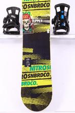 137 kinder snowboard NITRO RIPPER, Black/yellow, Sport en Fitness, Snowboarden, Verzenden, Gebruikt, Board