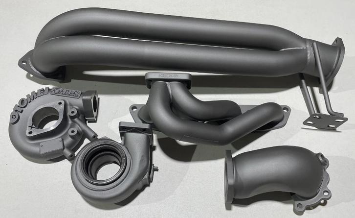Uitlaat KERAMISCH Coaten betere flow, koelere motor ruimte !, Auto diversen, Autosport-onderdelen, Zo goed als nieuw, Ophalen of Verzenden