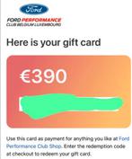 Bon ford performance winkel twv 390€