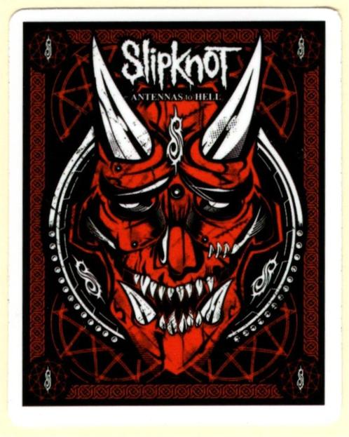 Slipknot sticker #9, Collections, Musique, Artistes & Célébrités, Neuf, Envoi
