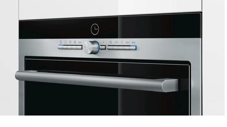 Four à vapeur Siemens, Electroménager, Fours, Comme neuf, Encastré, 45 à 60 cm, 45 à 60 cm, Air chaud, Vapeur, Enlèvement